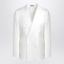  Dolce & Gabbana Dolce&Gabbana White single-breasted cotton jacket