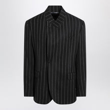  Dolce & Gabbana Dolce&Gabbana Striped wool-blend single-breasted jacket