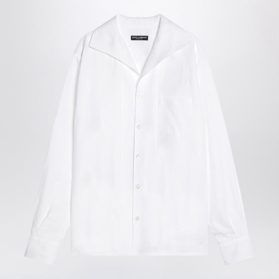 Dolce & Gabbana Dolce&Gabbana White linen shirt