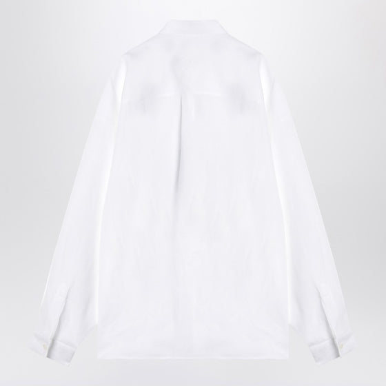Dolce & Gabbana Dolce&Gabbana White linen shirt