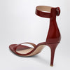 Gianvito Rossi Bordeaux Sandal Portofino 85