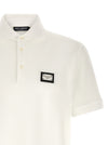Dolce & Gabbana Logo Plate Polo Shirt