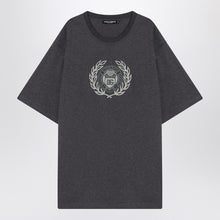  Dolce & Gabbana Dolce&Gabbana Gray cotton T-shirt with print