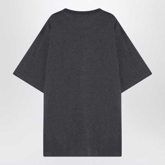 Dolce & Gabbana Dolce&Gabbana Gray cotton T-shirt with print