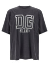 Dolce & Gabbana Flocked Print T-shirt