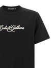 Dolce & Gabbana Logo Embroidery T-shirt