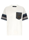 Dolce & Gabbana Cargo Silk Insert T-shirt