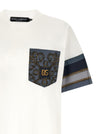 Dolce & Gabbana Cargo Silk Insert T-shirt