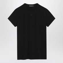  Dolce & Gabbana Dolce&Gabbana Black t-shirt with logo embroidery