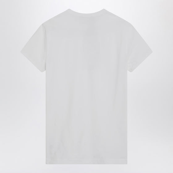 Dolce & Gabbana Dolce&Gabbana White t-shirt with logo embroidery