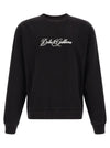 Dolce & Gabbana Logo Embroidery Sweatshirt