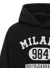 Dolce & Gabbana Flocked Print Hoodie
