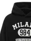 Dolce & Gabbana Flocked Print Hoodie