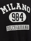 Dolce & Gabbana Flocked Print Hoodie