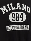 Dolce & Gabbana Flocked Print Hoodie