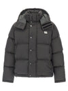 Dolce & Gabbana Logo Patch Down Jacket