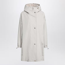  Max Mara Studio Light beige cotton blend parka