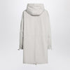 Max Mara Studio Light beige cotton blend parka