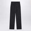 Max Mara Midnight blue trousers in cotton denim effect
