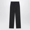 Max Mara Midnight blue trousers in cotton denim effect