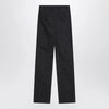 Max Mara Midnight blue trousers in cotton denim effect