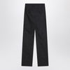 Max Mara Midnight blue trousers in cotton denim effect