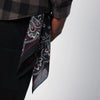 Destin Check pattern wool and cashmere overshirt