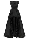 Giovanni Bedin Ruffle Train Dress