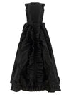 Giovanni Bedin Ruffle Train Dress