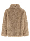 Herno Curled Shearling Effect Coat