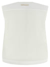 Fabiana Filippi Denim And Knit Vest