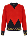 Marni Geometric Intarsia Sweater