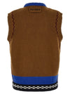Marni M-shaped Intarsia Vest