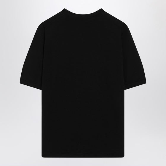 Max Mara Black wool crewneck sweater