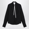 Sportmax Black popeline Gesso shirt