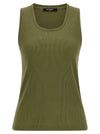 Balmain Logo Embroidery Tank Top