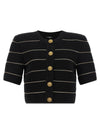 Balmain Cropped Cardigan