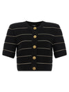 Balmain Cropped Cardigan