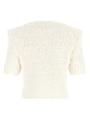 Balmain Cardigan Tweed Plumetis