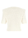 Balmain Cardigan Tweed Plumetis
