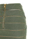 Balmain V-shaped Waist Skirt