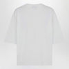 Balmain Oversized white T-shirt with logo print