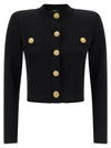 Balmain Cropped Cardigan