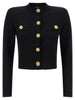 Balmain Cropped Cardigan