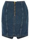 Balmain Belted Skirt