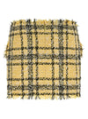 Balmain Lurex Tweed Skirt