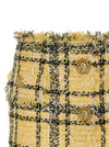 Balmain Lurex Tweed Skirt