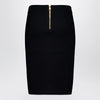 Balmain Black tweed pencil skirt