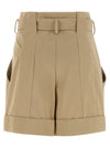 Balmain Anthem Buckle Shorts