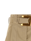 Balmain Anthem Buckle Shorts